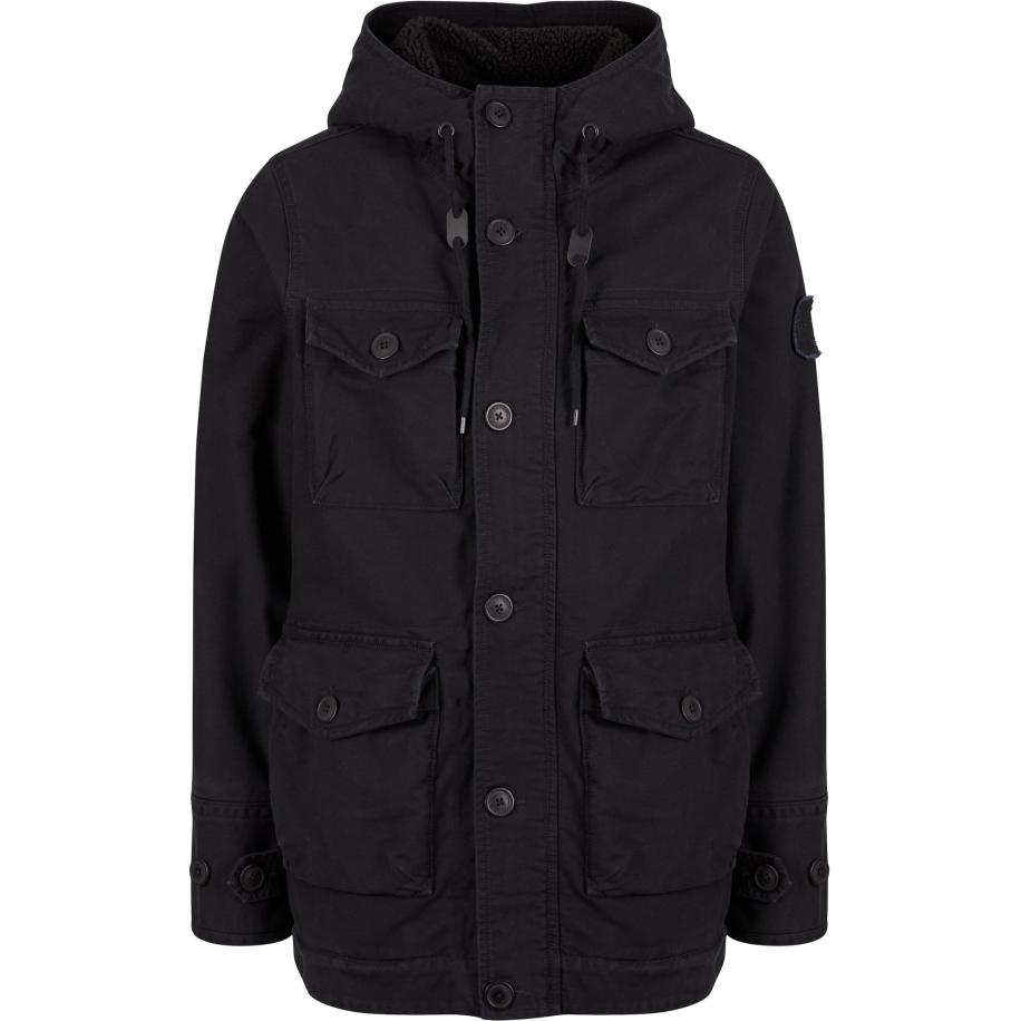 Forvert Forvert Tussenparka zwart -