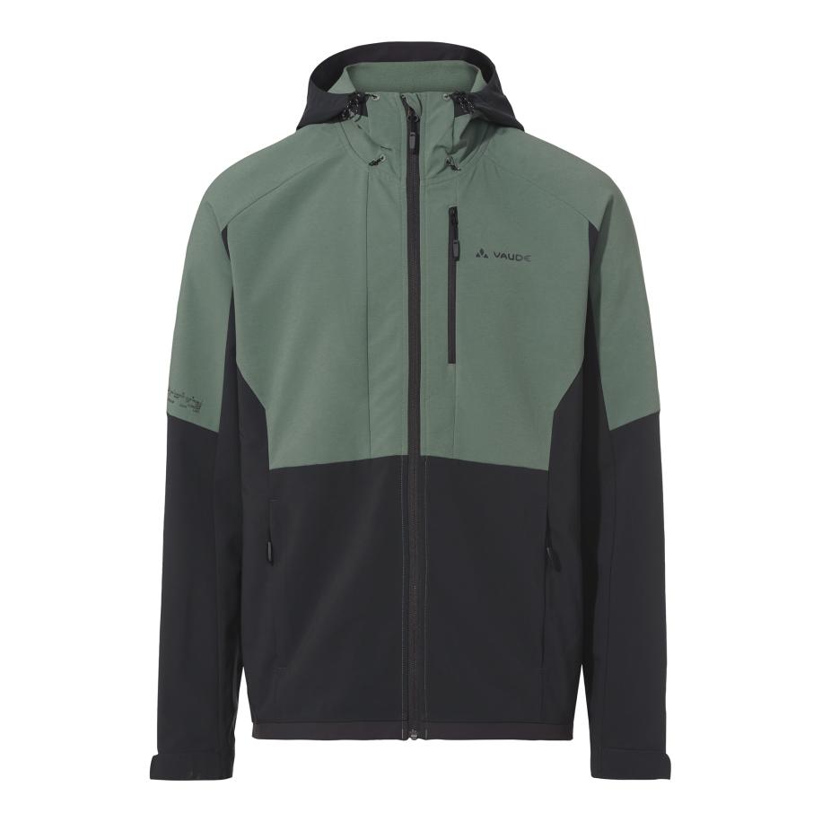 Vaude VAUDE Outdoorjas M Elope Storm J groen / zwart -