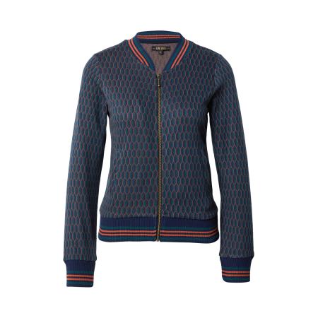 King Louie King Louie Tussenjas Bessie nachtblauw / donkergroen / mandarijn