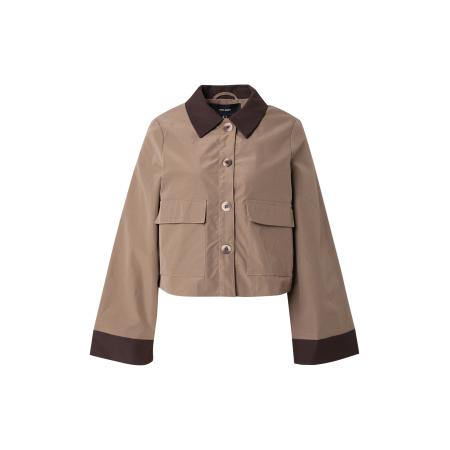 Vero Moda VERO MODA Tussenjas VMVIC brokaat / donkerbruin