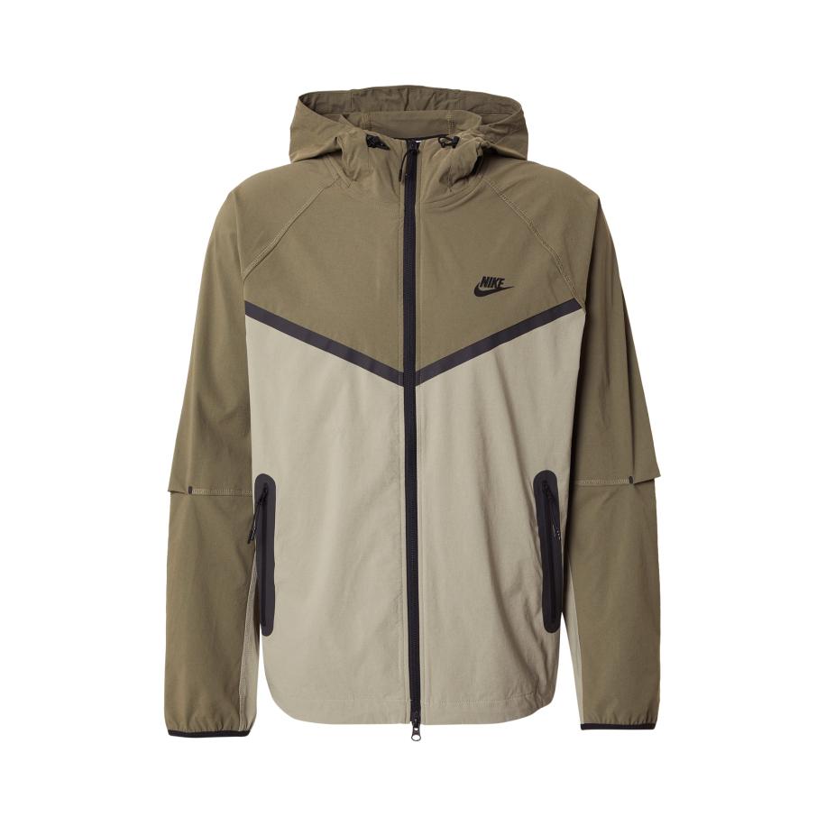 Nike Nike Sportswear Tussenjas kaki / olijfgroen / zwart -