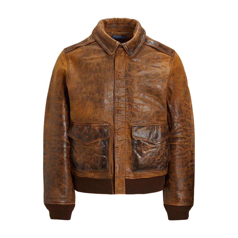 Polo Ralph Lauren Tussenjas bruin / cognac Bruin