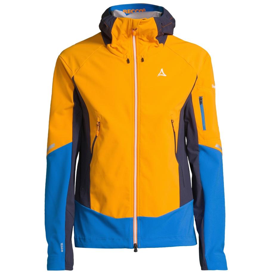 Schöffel Schöffel Outdoorjas Kals blauw / oranje -