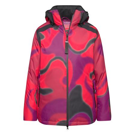 Ulla Popken Ulla Popken Outdoorjas lila / magenta / zwart