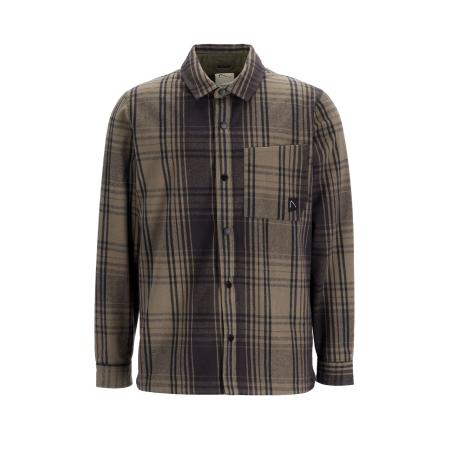 Chasin' CHASIN Overhemd Axel Flux bruin / zwart