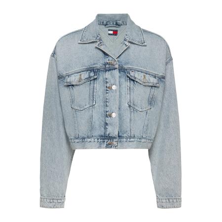 Tommy Jeans Tommy Jeans Tussenjas blauw denim