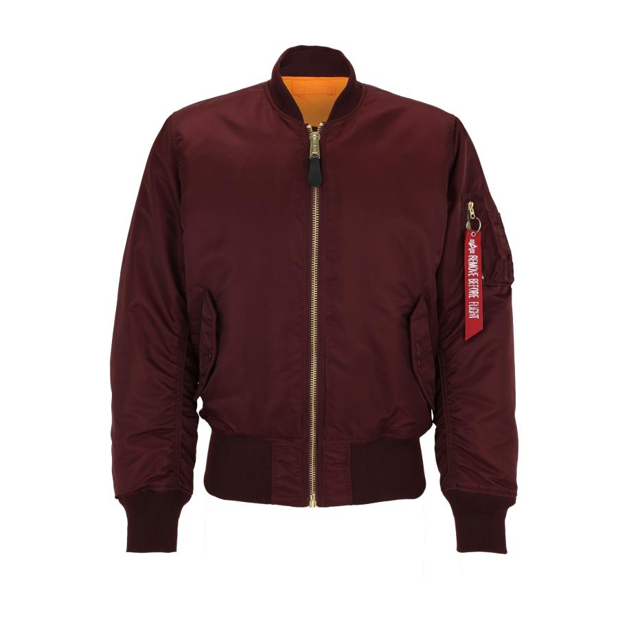 Alpha Industries ALPHA INDUSTRIES Tussenjas MA-1 donkerrood -