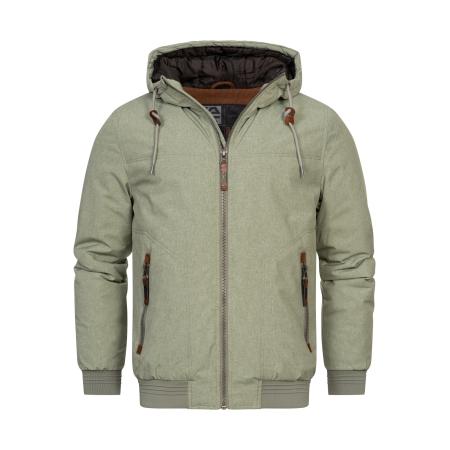 INDICODE JEANS INDICODE JEANS Tussenjas bruin / grijs / groen / zilver