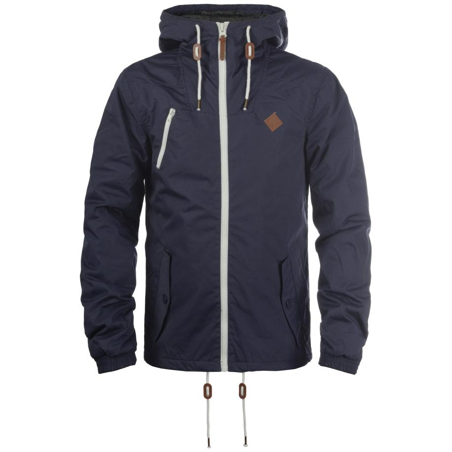 Solid !Solid Tussenjas Tilden navy / wit -