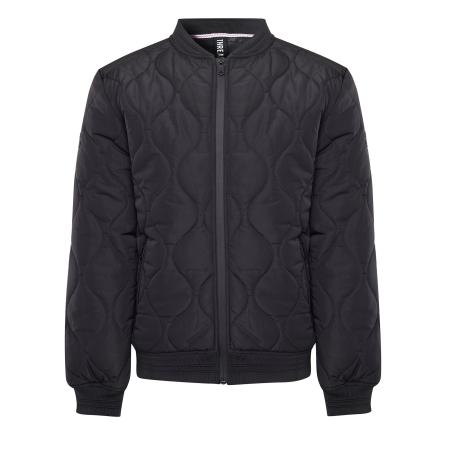 Threadbare Threadbare Tussenjas zwart