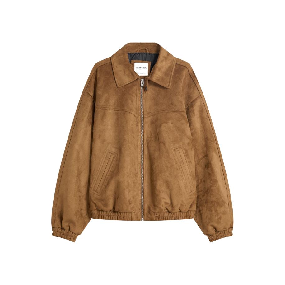 Bershka Bershka Tussenjas sand -