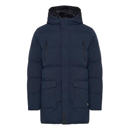 Solid !Solid Winterjas donkerblauw