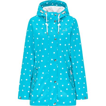 MYMO MYMO Functionele jas turquoise / wit