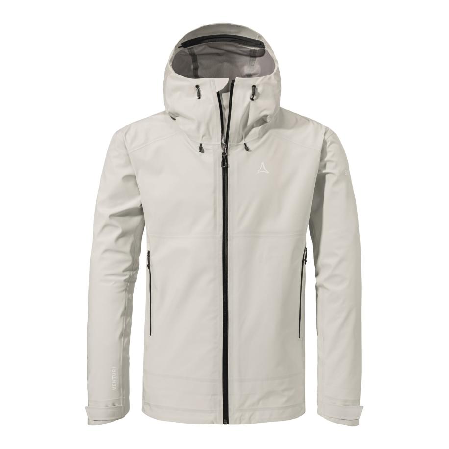Schöffel Schöffel Outdoorjas Hiking Jacket Style Cascata MNS natuurwit -