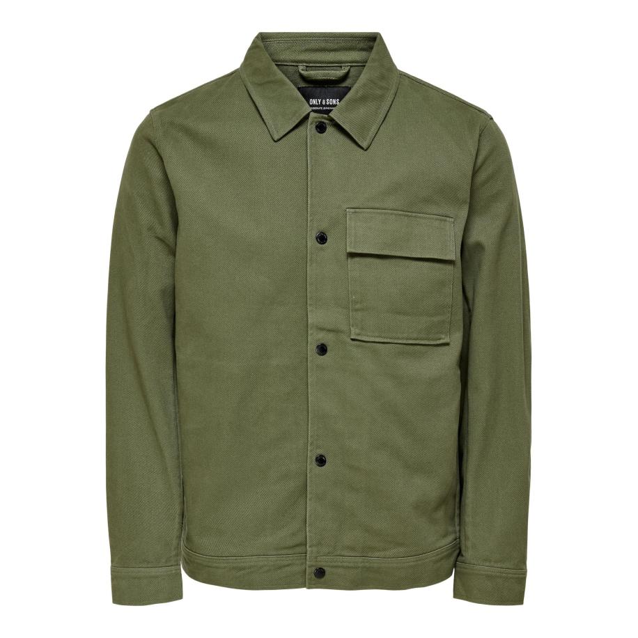 Only & Sons Only & Sons Tussenjas ONSHydra groen -