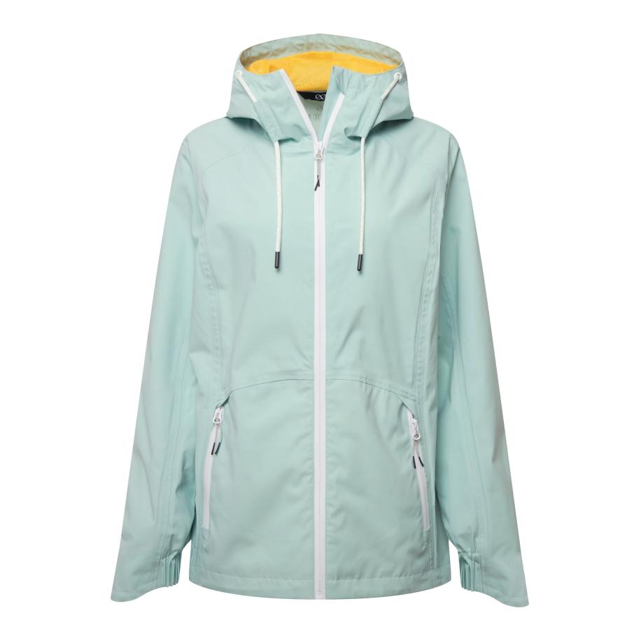 LAURASØN LAURASØN Functionele jas Mix & Match mintgroen / zwart -