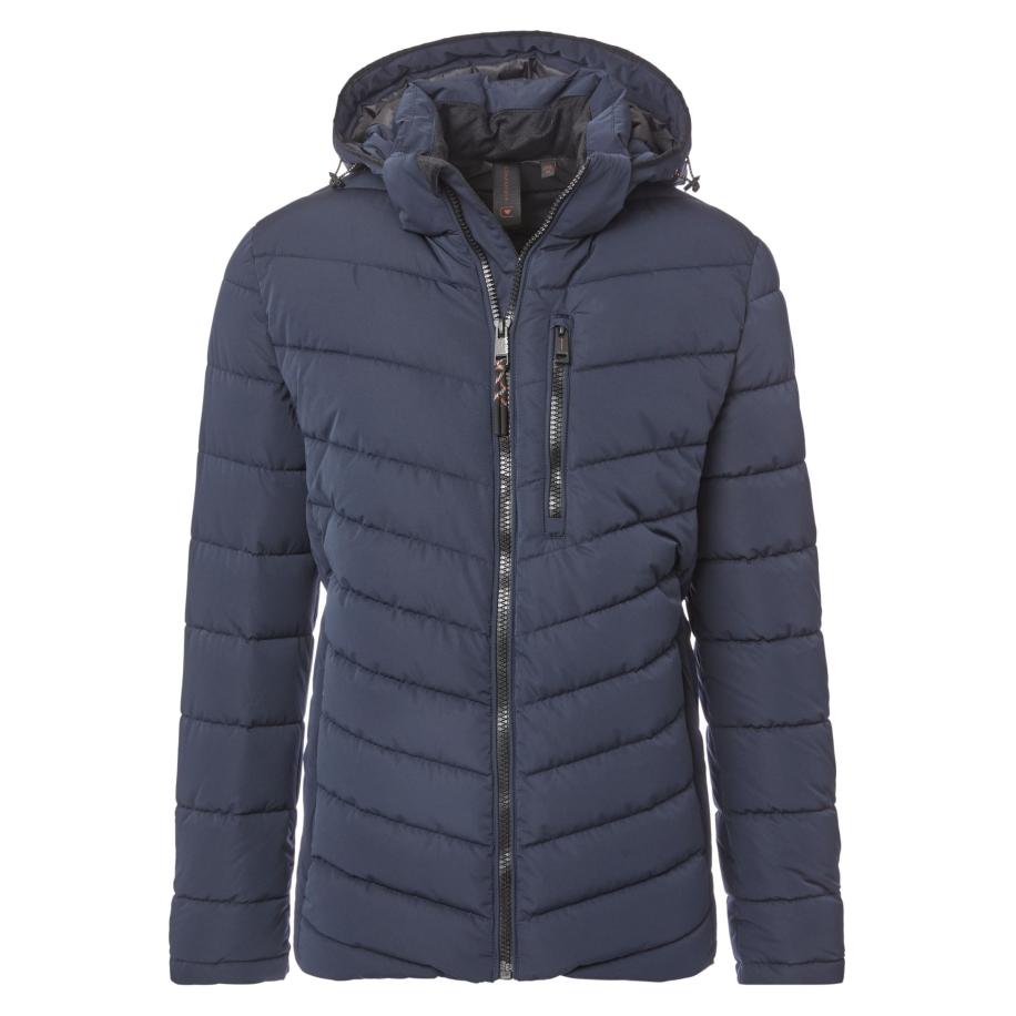 Casa Moda Jas blauw, Effen Blauw