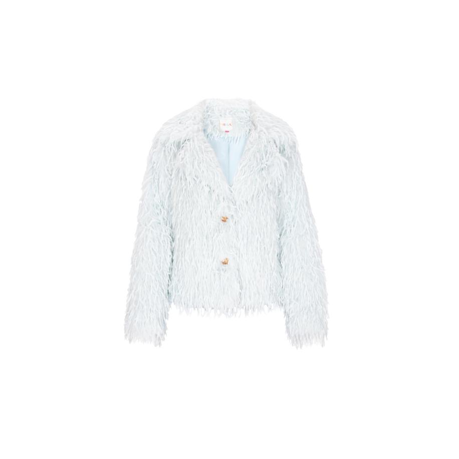 IZIA IZIA Tussenjas Fashion Look pastelblauw -