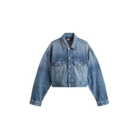 Tommy Jeans Tommy Jeans Tussenjas blauw denim / rood / zwart