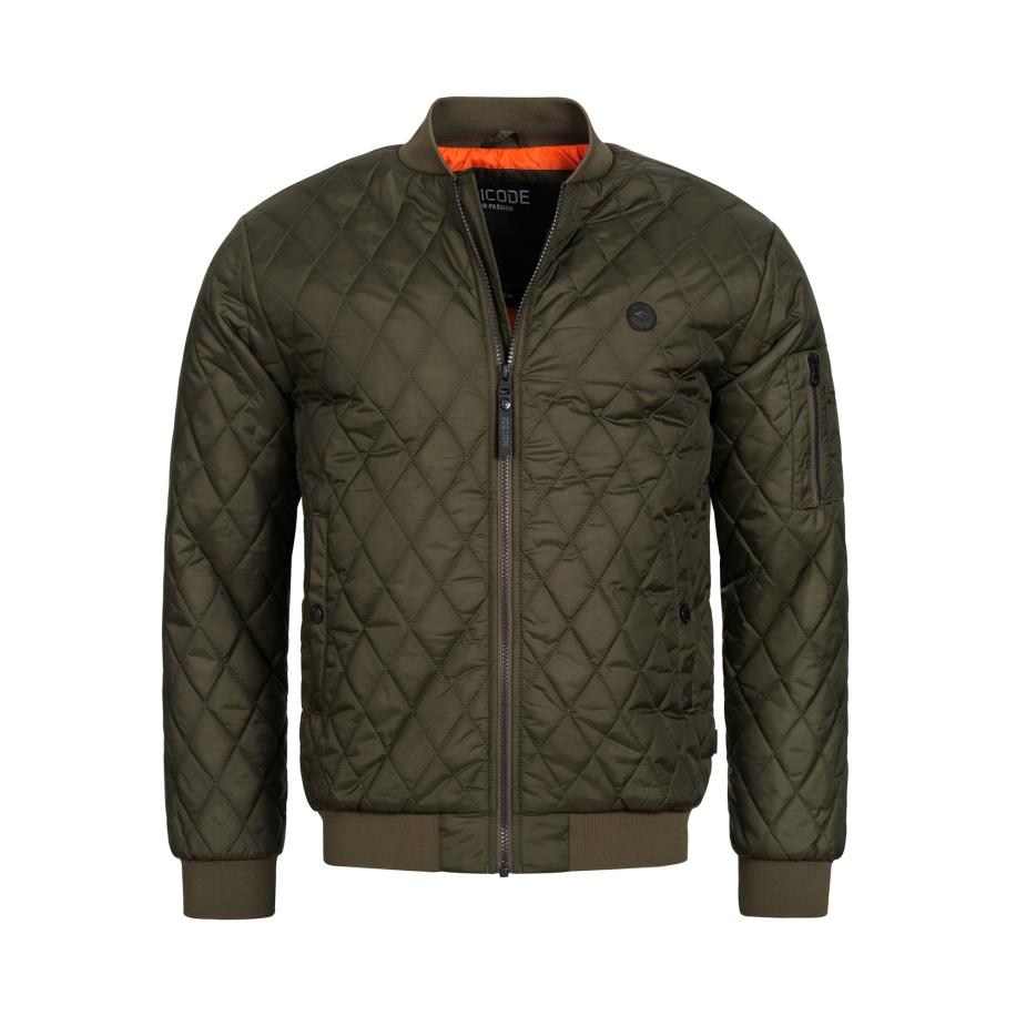 INDICODE JEANS INDICODE JEANS Tussenjas Novak olijfgroen -