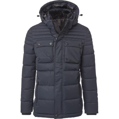 Casa Moda Jas blauw, Effen