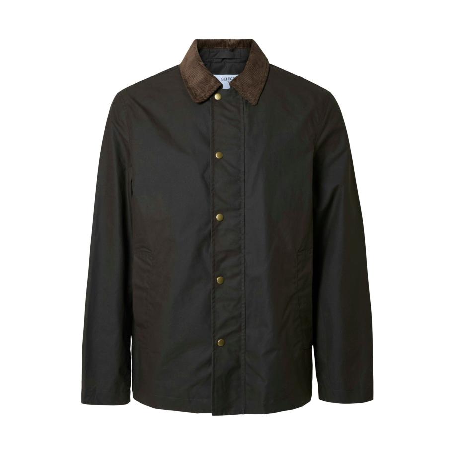Selected SELECTED Tussenjas SLHWALTER donkerbruin -