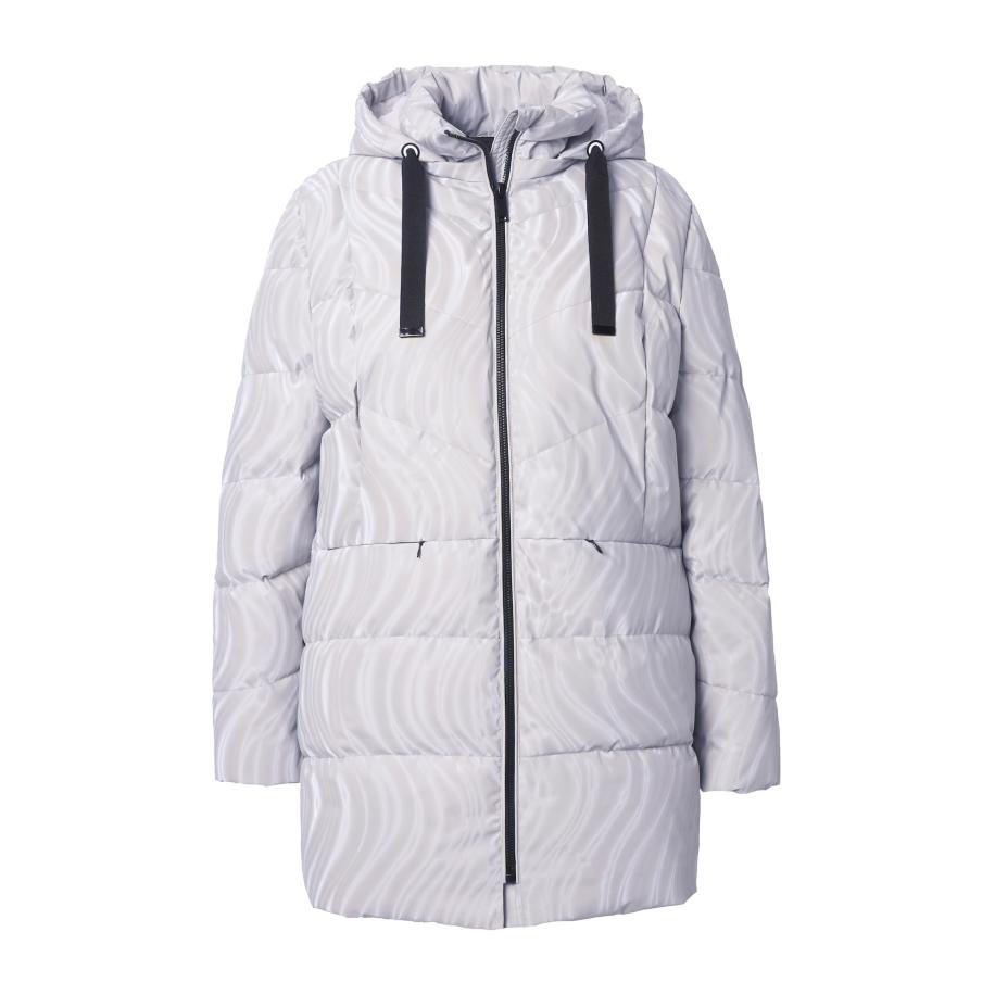 Ulla Popken Ulla Popken Tussenjas zwart / offwhite -