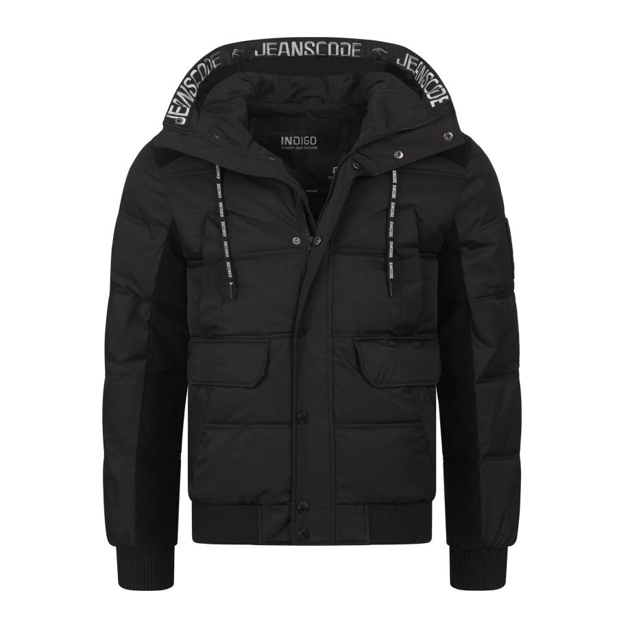 INDICODE JEANS INDICODE JEANS Winterjas INJakobe zwart -