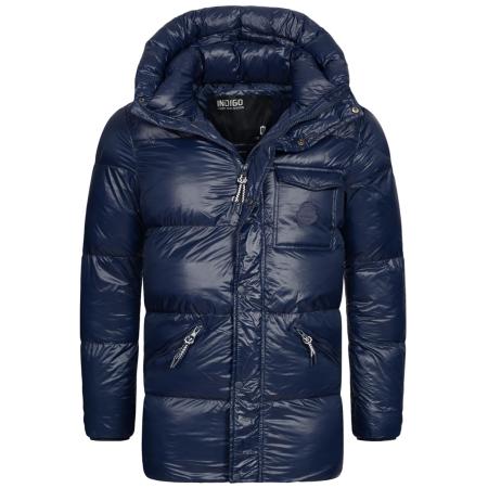 INDICODE JEANS INDICODE JEANS Winterjas Local donkerblauw