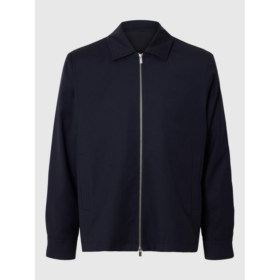 Selected SELECTED Tussenjas navy -