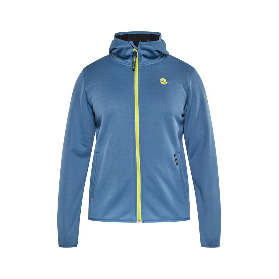 Schmuddelwedda Schmuddelwedda Tussenjas blauw / limoen -