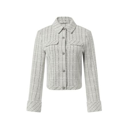 Comma COMMA Tussenjas grijs