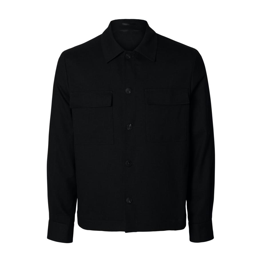 Selected SELECTED Tussenjas SLH-NEIL zwart -