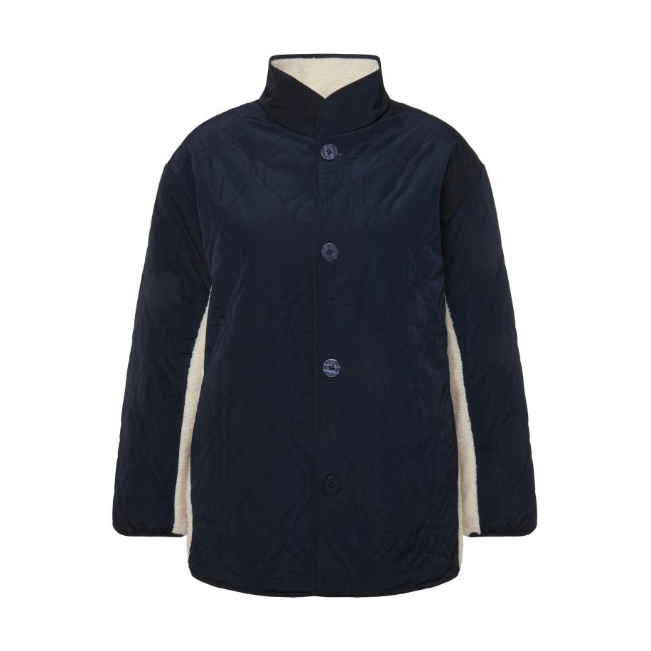 Ulla Popken Ulla Popken Tussenjas beige / marine -