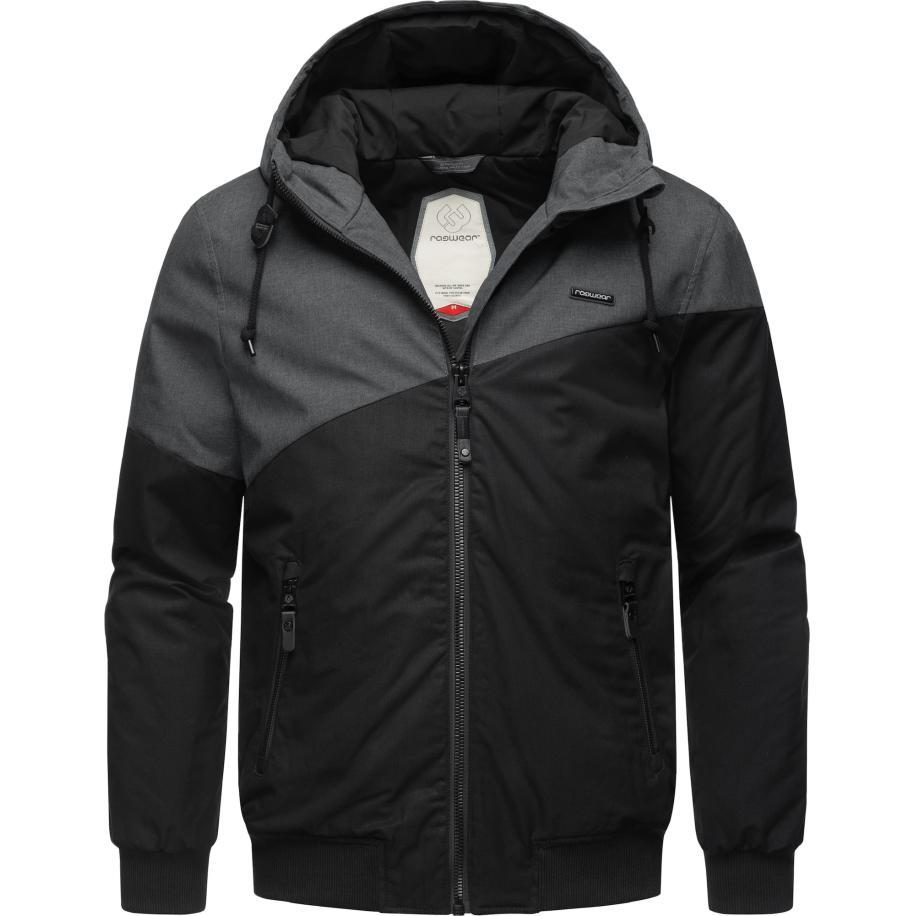 Ragwear Ragwear Winterjas Wings grijs / zwart -