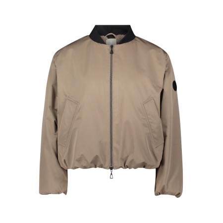 Amber & June Amber & June Tussenjas PlUEsch lichtbruin