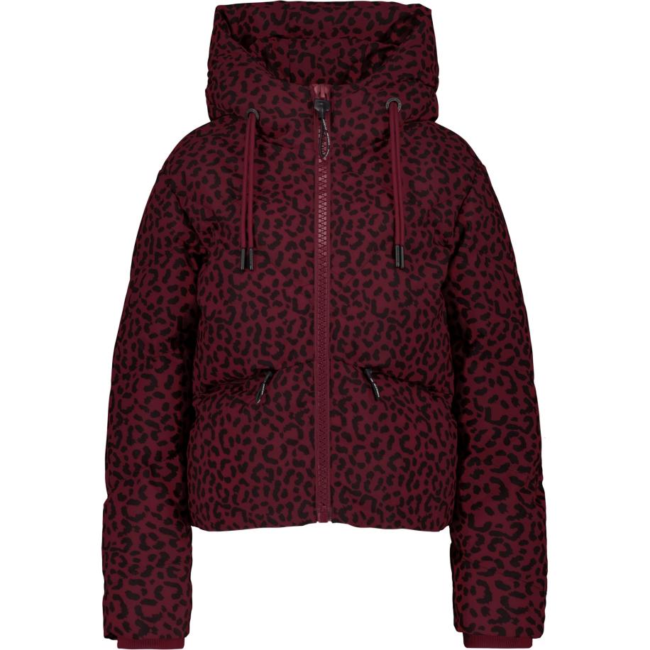 Alife And Kickin Alife and Kickin Winterjas MurielAK B cranberry / zwart -