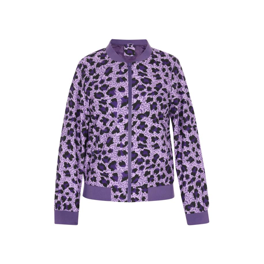 Swirly swirly Tussenjas lila / donkerlila -