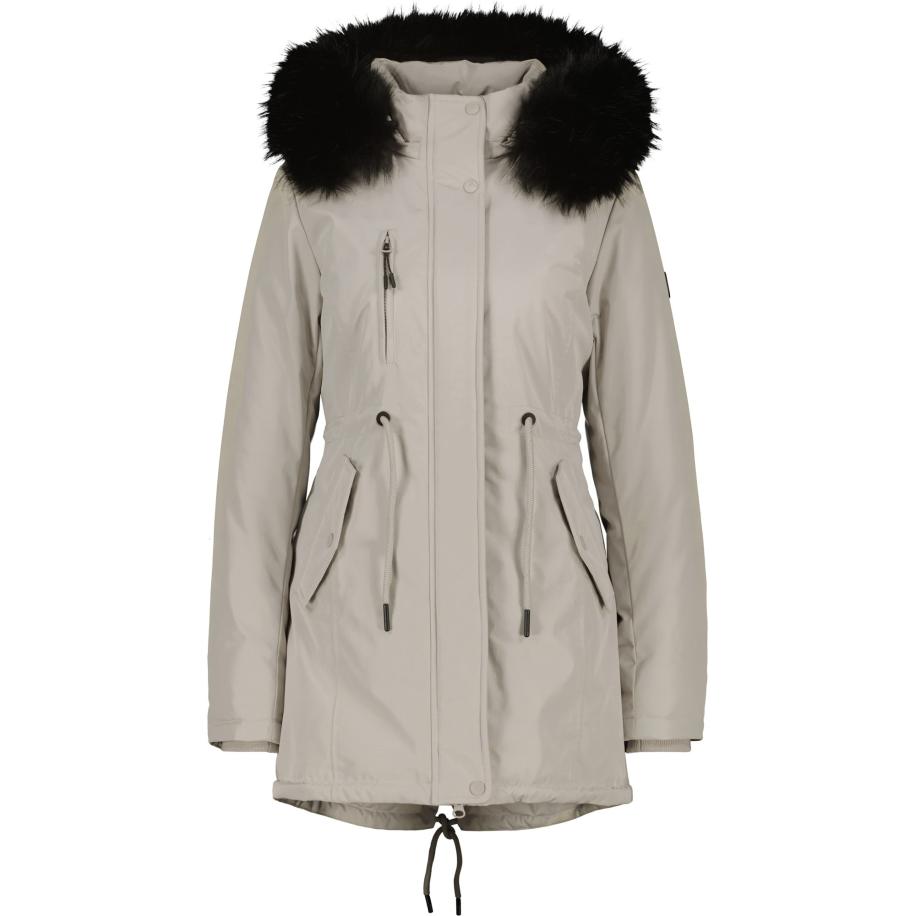 Alife And Kickin Alife and Kickin Winterparka KierseyAK taupe / zwart -