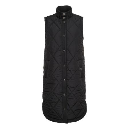 Kaffe Bodywarmer Meria zwart