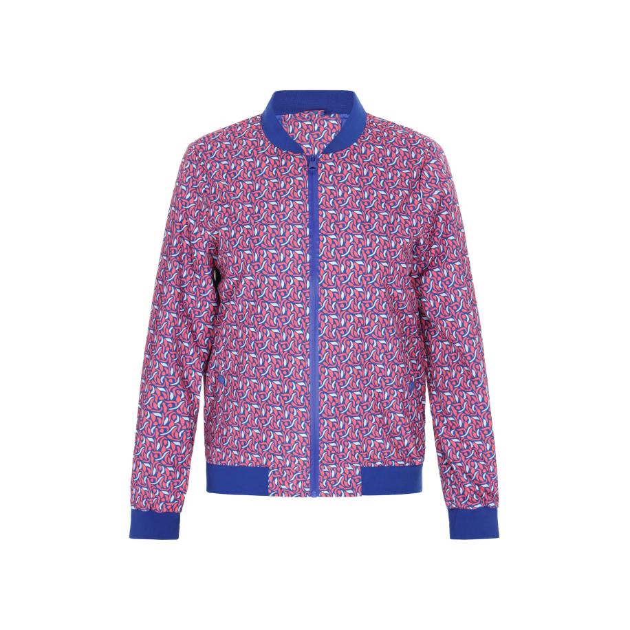 ALEKO ALEKO Tussenjas blauw / turquoise / koraal -