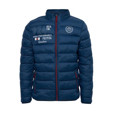 FQ1924 FQ1924 Tussenjas Arnvid blauw / bordeaux / wit