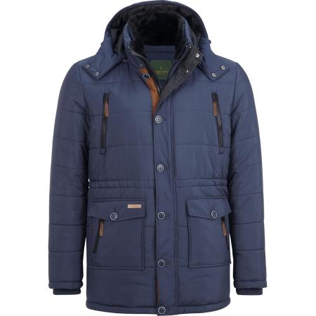 Charles Colby Charles Colby Winterparka Sir Horace donkerblauw
