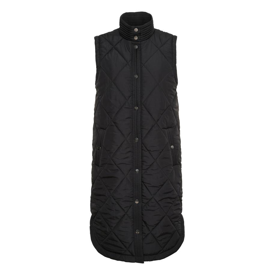 Kaffe Bodywarmer Meria zwart Zwart