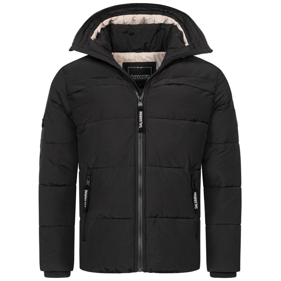 Alessandro Salvarini Alessandro Salvarini Winterjas zwart -