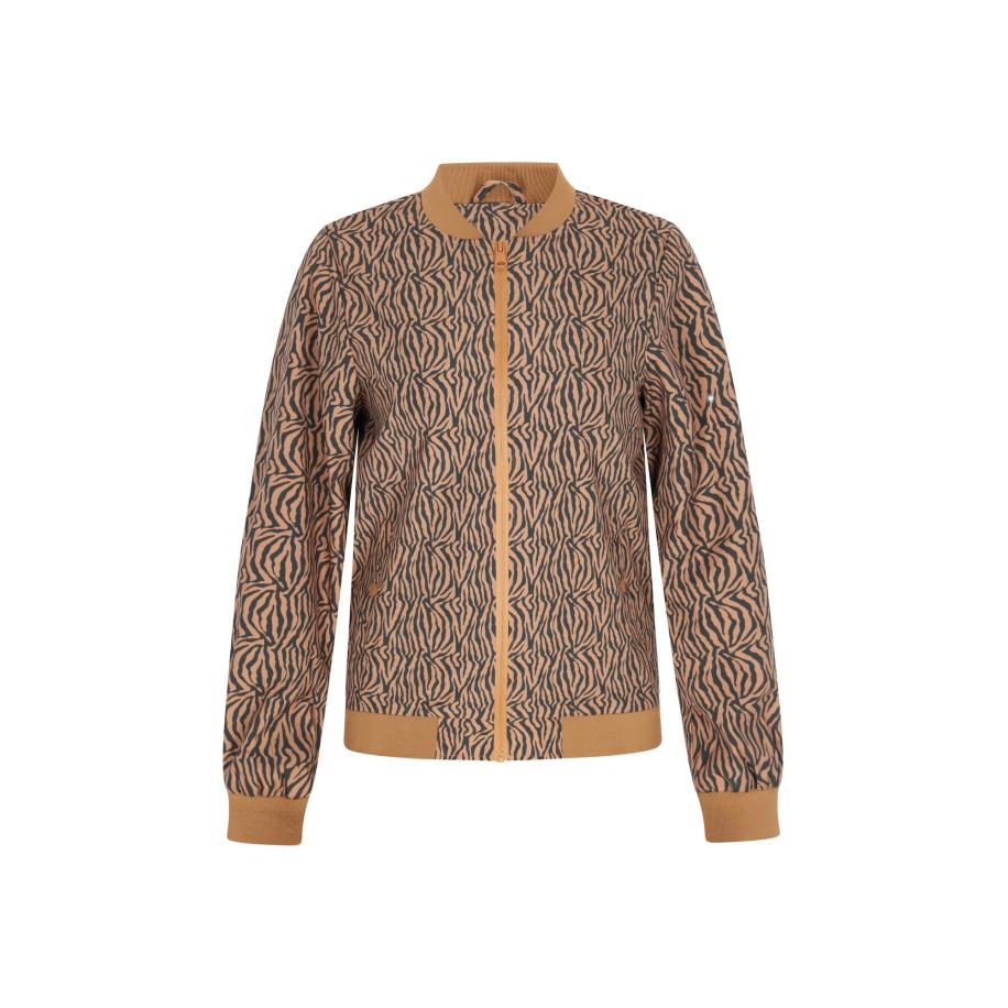Sidona Sidona Tussenjas beige / zwart -