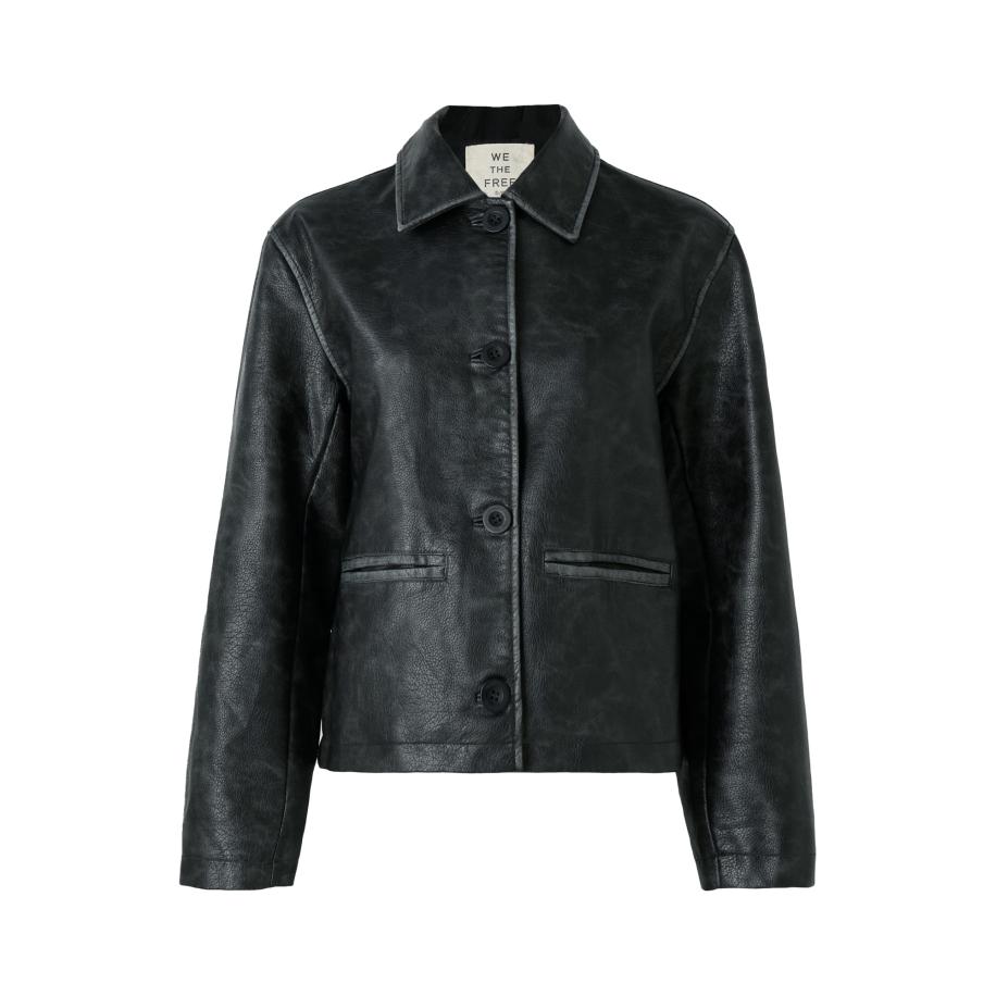 Free People Free People Tussenjas zwart -