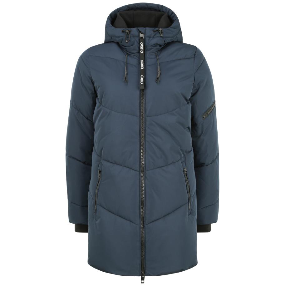 Oxmo Oxmo Winterjas Junchen donkerblauw -