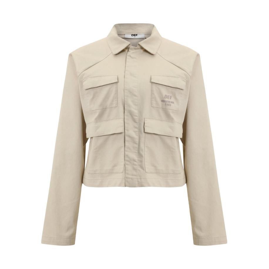 DEF DEF Tussenjas Worky beige / donkerbeige -