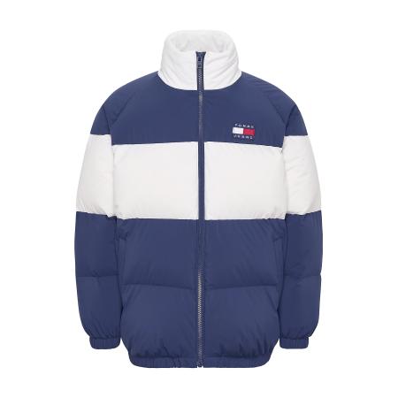 Tommy Jeans Tommy Jeans Winterjas Authentic navy / donkerrood / wit